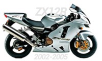 2002-2005 ZX12R Carénages