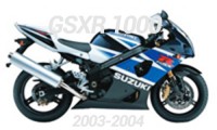 2003-2004 GSXR 1000 Carénages