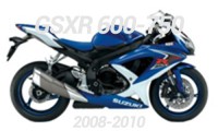 2008-2010 GSXR 600-750 Carénages