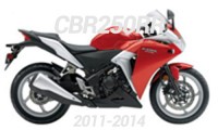 2011-2014 CBR250RR Carénages