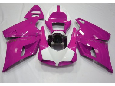 1993-2005 Rose Brillant & Blanc Ducati 996 748 916 998 Carénage