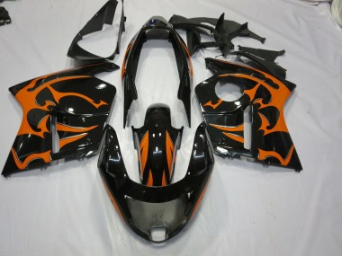 1996-2007 Noir & Orange CBR1100XX Carénage