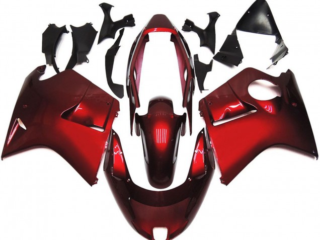 1996-2007 Rouge Profond & Vibrant CBR1100XX Carénage 1996-2007 Rouge Profond & Vibrant CBR1100XX Carénage