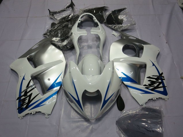 1997-2007 Bleu Blanc & Argent GSXR 1300 Carénage 1997-2007 Bleu Blanc & Argent GSXR 1300 Carénage