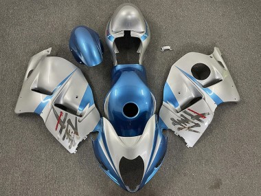 1997-2007 Bleu Clair Brillant & Argent GSXR 1300 Carénage