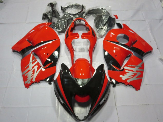 1997-2007 Décalcomanie Argentée Rouge & Noire GSXR 1300 Carénage 1997-2007 Décalcomanie Argentée Rouge & Noire GSXR 1300 Carénage