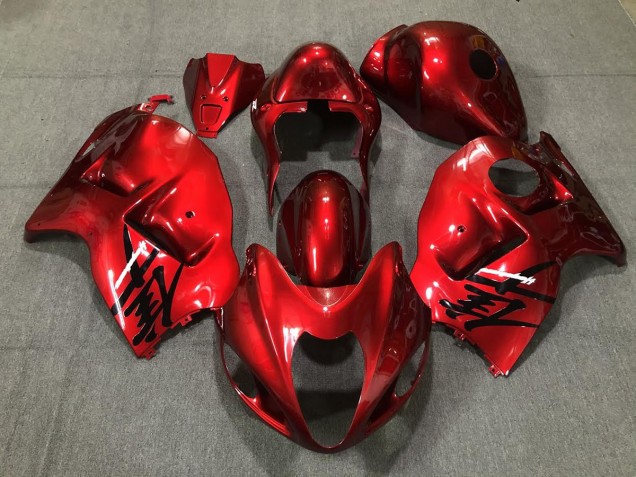 1997-2007 Rouge Feu Brillant GSXR 1300 Carénage 1997-2007 Rouge Feu Brillant GSXR 1300 Carénage