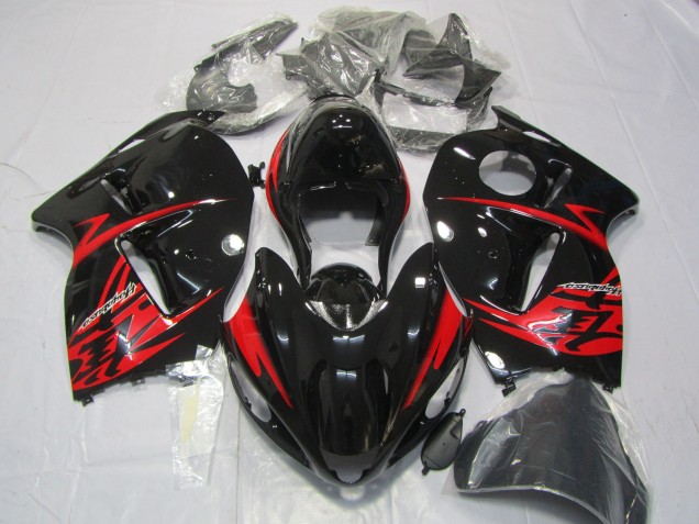 1997-2007 Rouge & Noir Brillant GSXR 1300 Carénage