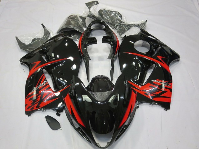 1997-2007 Rouge & Noir GSXR 1300 Carénage 1997-2007 Rouge & Noir GSXR 1300 Carénage