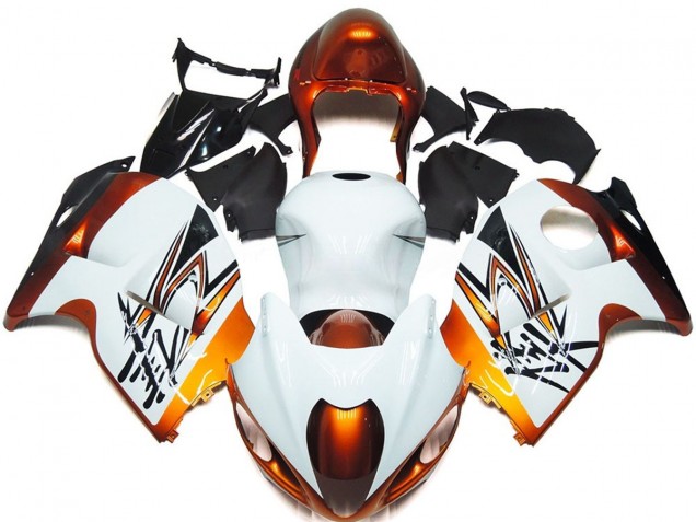 1997-2007 Style Bronze & Blanc GSXR 1300 Carénage
