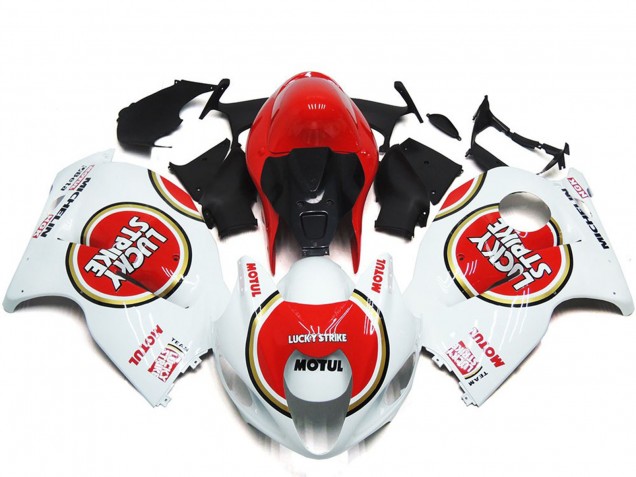 1997-2007 Style Rouge Lucky Strike GSXR 1300 Carénage 1997-2007 Style Rouge Lucky Strike GSXR 1300 Carénage