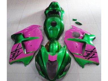 1997-2007 Vert Brillant & Rose GSXR 1300 Carénage