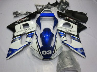 1998-2002 Bleu & Argent R6 Carénage