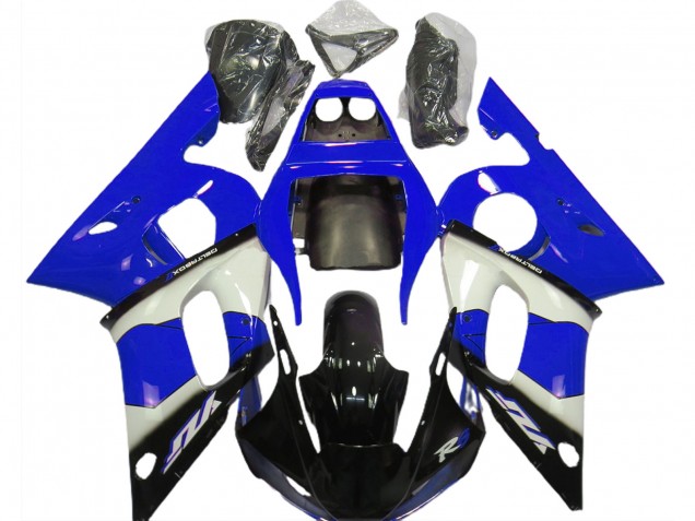 1998-2002 Bleu Blanc & Noir R6 Carénage 1998-2002 Bleu Blanc & Noir R6 Carénage