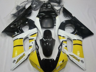 1998-2002 Jaune Brillant & Noir R6 Carénage