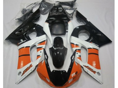 1998-2002 Orange Brillant & Noir R6 Carénage