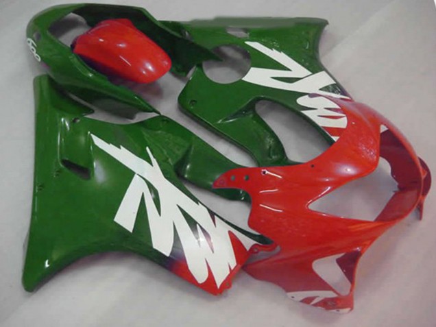 1999-2000 Autocollant Vert Rouge & Blanc CBR600 F4 Carénage 1999-2000 Autocollant Vert Rouge & Blanc CBR600 F4 Carénage