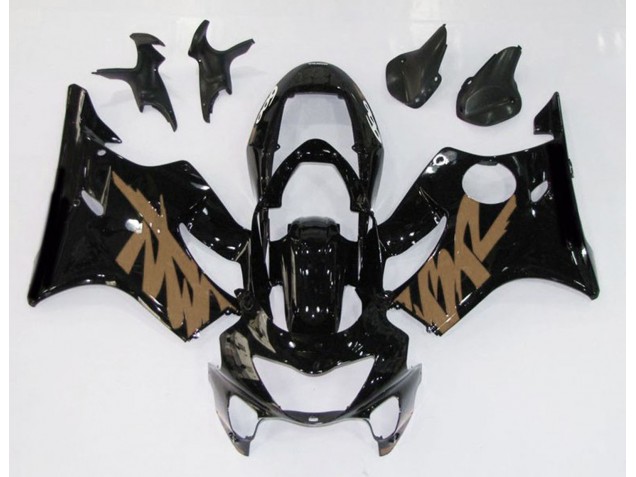 1999-2000 Noir Brillant & Marron CBR600 F4 Carénage 1999-2000 Noir Brillant & Marron CBR600 F4 Carénage