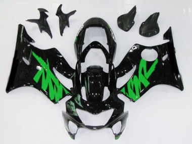 1999-2000 Noir Brillant & Vert CBR600 F4 Carénage
