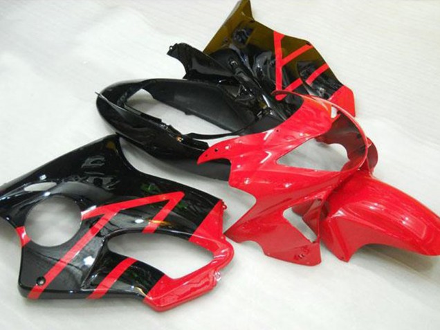 1999-2000 Noir Rouge CBR600 F4 Carénage 1999-2000 Noir Rouge CBR600 F4 Carénage