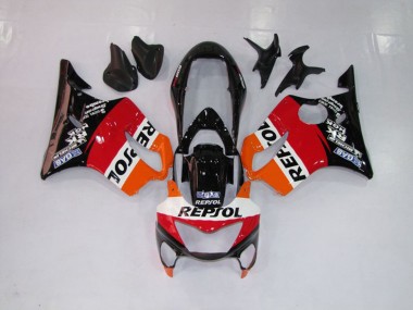 1999-2000 Repsol Rouge Orange & Noir CBR600 F4 Carénage