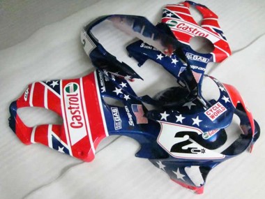 1999-2000 Rouge Castro CBR600 F4 Carénage