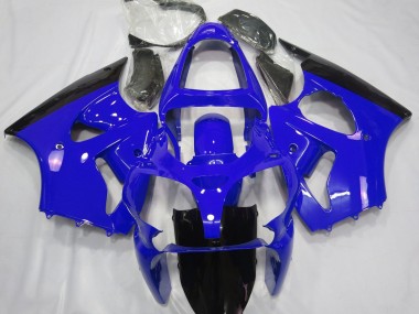2000-2002 Bleu Brillant & Noir ZX6R Carénage