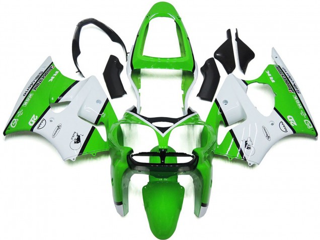 2000-2002 Kit Gloss Vert Clair ZX6R Carénage 2000-2002 Kit Gloss Vert Clair ZX6R Carénage