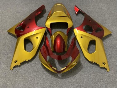 2000-2002 Or & Rouge GSXR 1000 Carénage