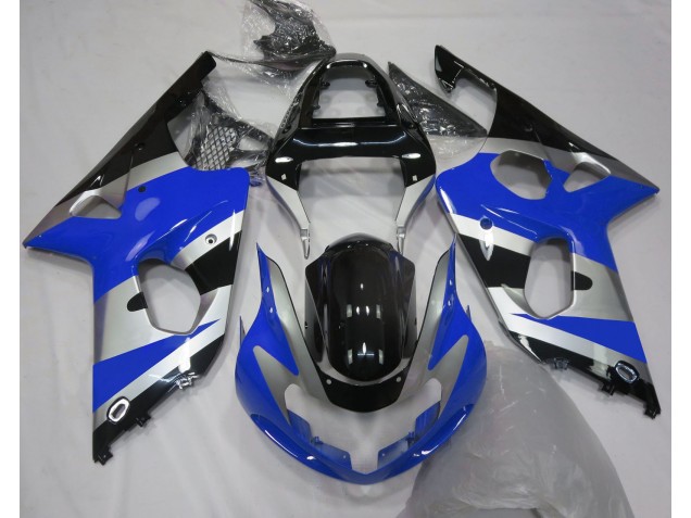 2000-2002 Style Bleu Argent OEM GSXR 1000 Carénage 2000-2002 Style Bleu Argent OEM GSXR 1000 Carénage