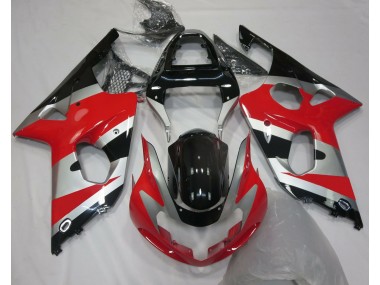 2000-2002 Style Rouge Argent OEM GSXR 1000 Carénage