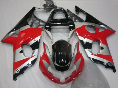 2000-2002 Style Rouge Argent OEM GSXR 1000 Carénage