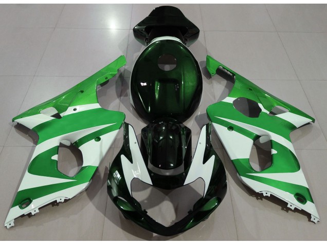 2000-2002 Vert Profond GSXR 1000 Carénage 2000-2002 Vert Profond GSXR 1000 Carénage