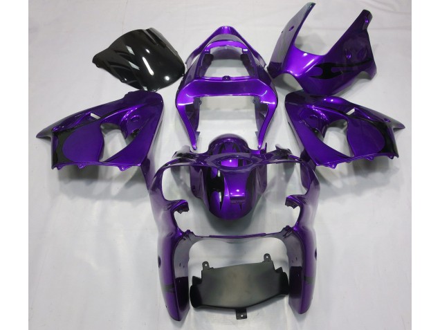2000-2002 Violet Métallisé ZX6R Carénage 2000-2002 Violet Métallisé ZX6R Carénage