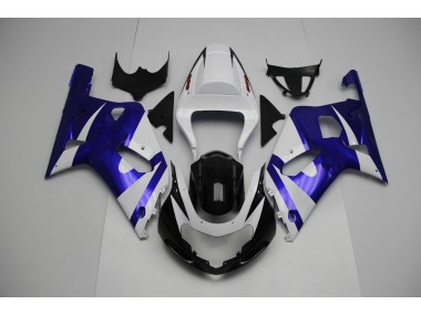 2001-2003 Blanc & Bleu GSXR 600-750 Carénage