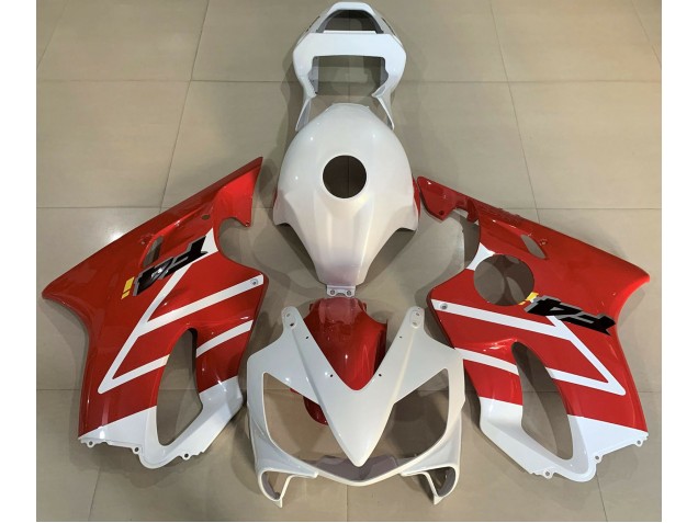 2001-2003 Blanc Brillant & Rouge CBR600 F4i Carénage