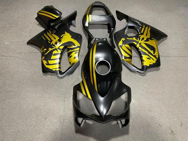 2001-2003 Crane Noir Mat & Doré CBR600 F4i Carénage