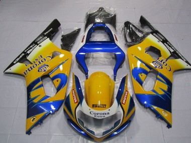 2001-2003 Jaune Corona GSXR 600-750 Carénage