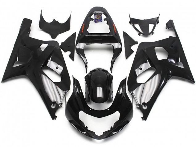 2001-2003 Noir Brillant GSXR 600-750 Carénage 2001-2003 Noir Brillant GSXR 600-750 Carénage