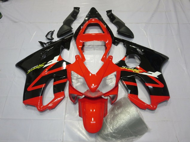 2001-2003 Noir Brillant & Rouge CBR600 F4i Carénage 2001-2003 Noir Brillant & Rouge CBR600 F4i Carénage