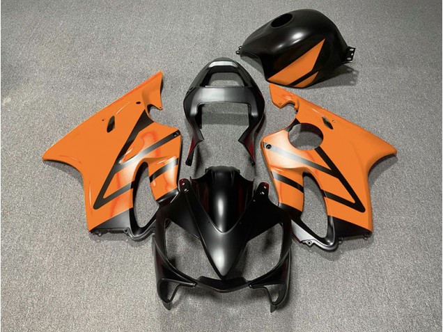 2001-2003 Noir Mat & Orange CBR600 F4i Carénage 2001-2003 Noir Mat & Orange CBR600 F4i Carénage