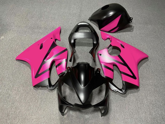2001-2003 Noir Mat & Rose CBR600 F4i Carénage 2001-2003 Noir Mat & Rose CBR600 F4i Carénage