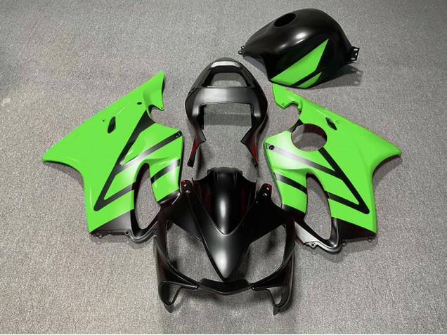 2001-2003 Noir Mat & Vert CBR600 F4i Carénage 2001-2003 Noir Mat & Vert CBR600 F4i Carénage