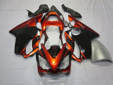 2001-2003 Orange Foncé & Noir CBR600 F4i Carénage