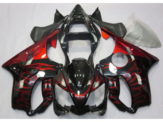2001-2003 Rosso Fiamma CBR600 F4i Carénage 2001-2003 Rosso Fiamma CBR600 F4i Carénage