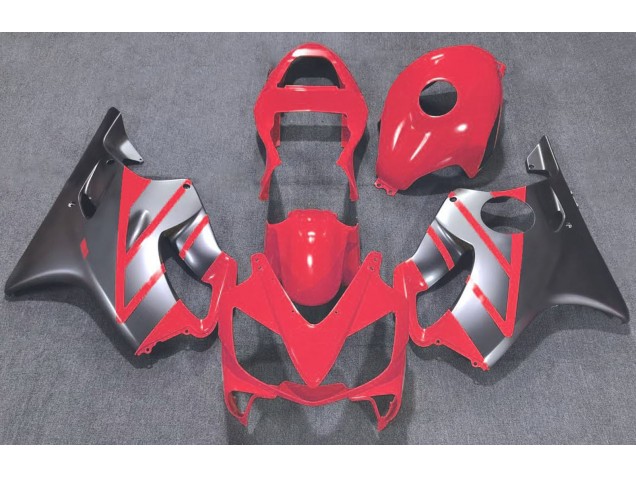 2001-2003 Rouge & Argent Mat CBR600 F4i Carénage 2001-2003 Rouge & Argent Mat CBR600 F4i Carénage