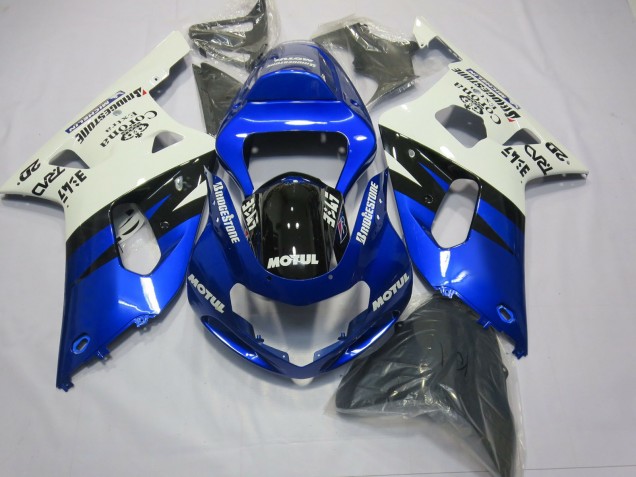 2001-2003 Rouge Movistar GSXR 600-750 Carénage 2001-2003 Rouge Movistar GSXR 600-750 Carénage