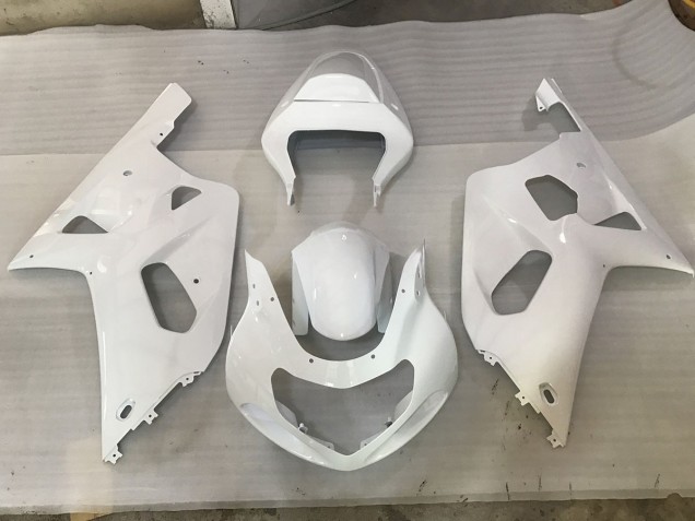 2001-2003 Rs Blanc GSXR 600-750 Carénage 2001-2003 Rs Blanc GSXR 600-750 Carénage