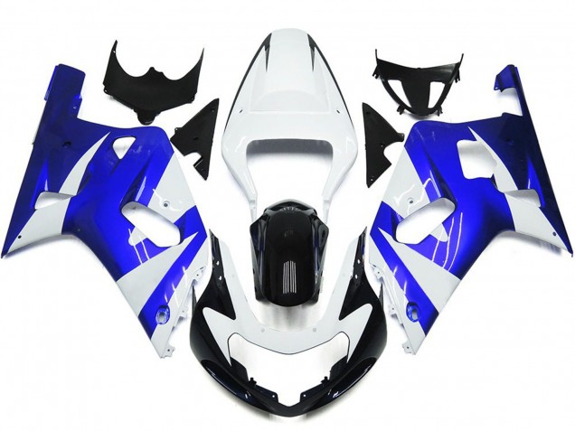 2001-2003 Style Bleu & Blanc Éclatant OEM GSXR 600-750 Carénage 2001-2003 Style Bleu & Blanc Éclatant OEM GSXR 600-750 Carénage