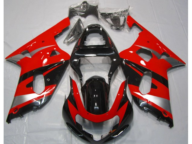 2001-2003 Style Rouge OEM GSXR 600-750 Carénage 2001-2003 Style Rouge OEM GSXR 600-750 Carénage